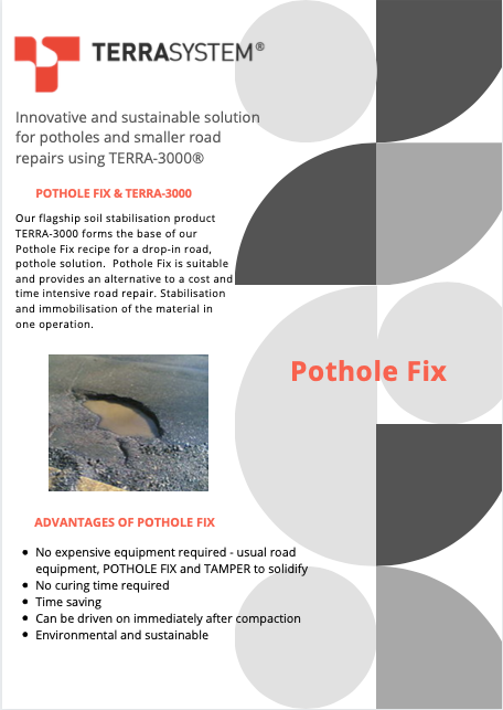 Terra System_TERRA-3000_Pothole Fix